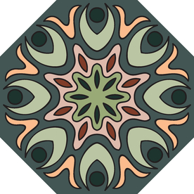 古典少数民族花纹底纹矢量