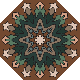 古典少数民族花纹底纹矢量