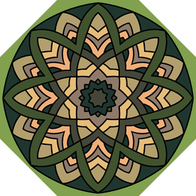 古典少数民族花纹底纹矢量