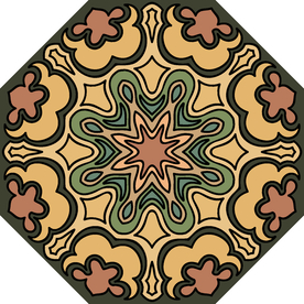 古典少数民族花纹底纹矢量