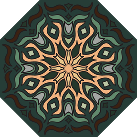 古典少数民族花纹底纹矢量