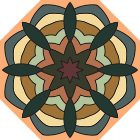 古典少数民族花纹底纹矢量