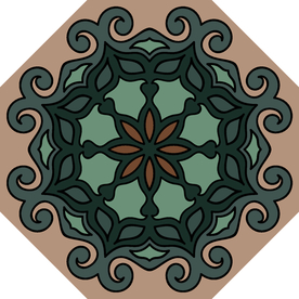 古典少数民族花纹底纹矢量