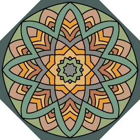 古典少数民族花纹底纹矢量