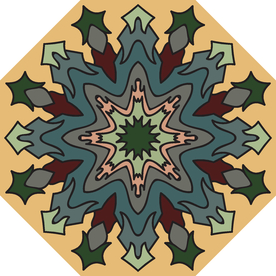 古典少数民族花纹底纹矢量