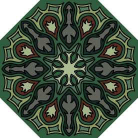 古典少数民族花纹底纹矢量