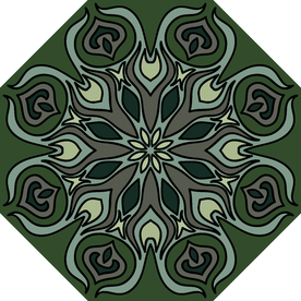 古典少数民族花纹底纹矢量