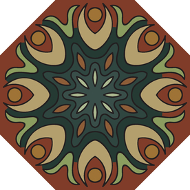 古典少数民族花纹底纹矢量