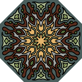 古典少数民族花纹底纹矢量