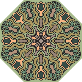 古典少数民族花纹底纹矢量