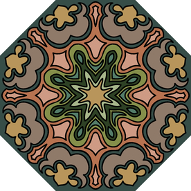 古典少数民族花纹底纹矢量