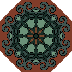 古典少数民族花纹底纹矢量