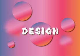 渐变kv海报背景设计