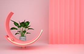 展台立体促销活动背景海报素材