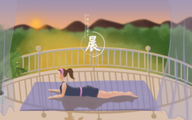 创意动漫卡通插画