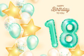 生日背景 生日派对 生日气球