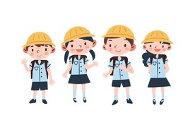 学校素材 学生 教师