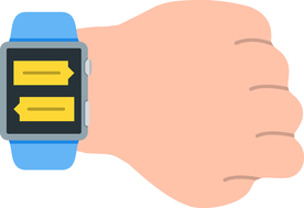 矢量图标  电子手