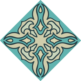 古典少数民族花纹底纹矢量