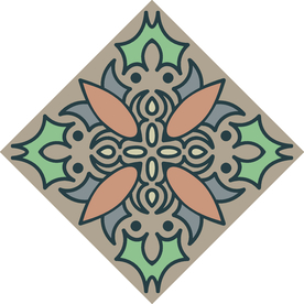 古典少数民族花纹底纹矢量