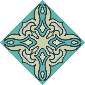 古典少数民族花纹底纹矢量