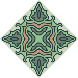 古典少数民族花纹底纹矢量