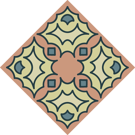 古典少数民族花纹底纹矢量