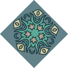 古典少数民族花纹底纹矢量