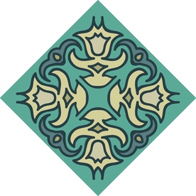 古典少数民族花纹底纹矢量