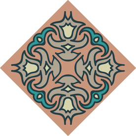 古典少数民族花纹底纹矢量