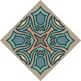 古典少数民族花纹底纹矢量