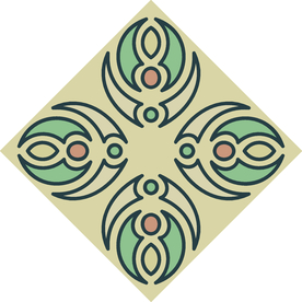 古典少数民族花纹底纹矢量