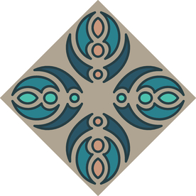 古典少数民族花纹底纹矢量