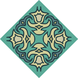 古典少数民族花纹底纹矢量