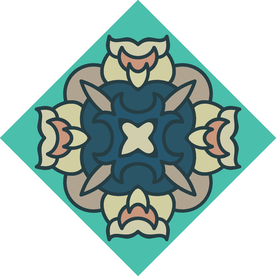 古典少数民族花纹底纹矢量