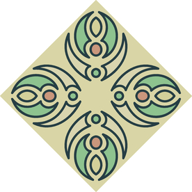 古典少数民族花纹底纹矢量