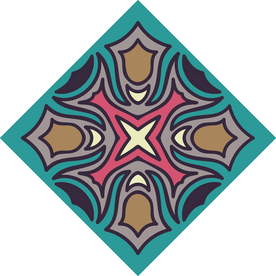 古典少数民族花纹底纹矢量