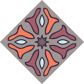 古典少数民族花纹底纹矢量