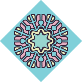 古典少数民族花纹底纹矢量