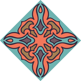 古典少数民族花纹底纹矢量