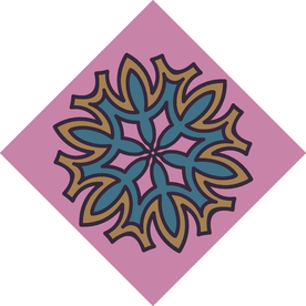 古典少数民族花纹底纹矢量