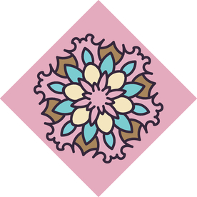 古典少数民族花纹底纹矢量