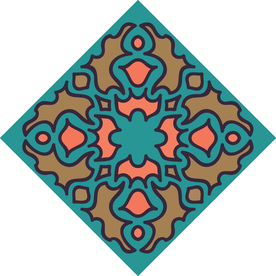 古典少数民族花纹底纹矢量