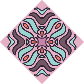 古典少数民族花纹底纹矢量