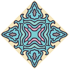 古典少数民族花纹底纹矢量