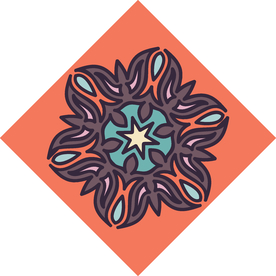 古典少数民族花纹底纹矢量