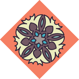 古典少数民族花纹底纹矢量