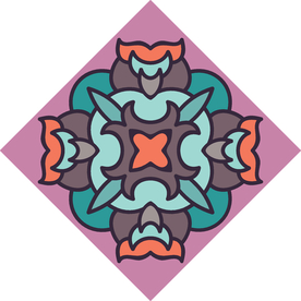 古典少数民族花纹底纹矢量