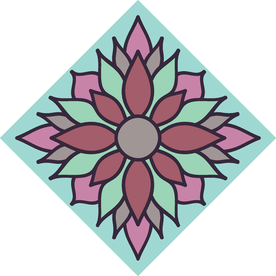 古典少数民族花纹底纹矢量