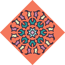 古典少数民族花纹底纹矢量